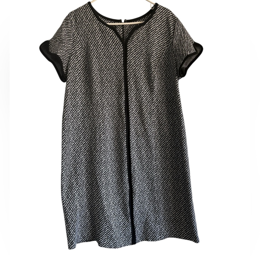 Talbots Monochrome Zigzag Knit